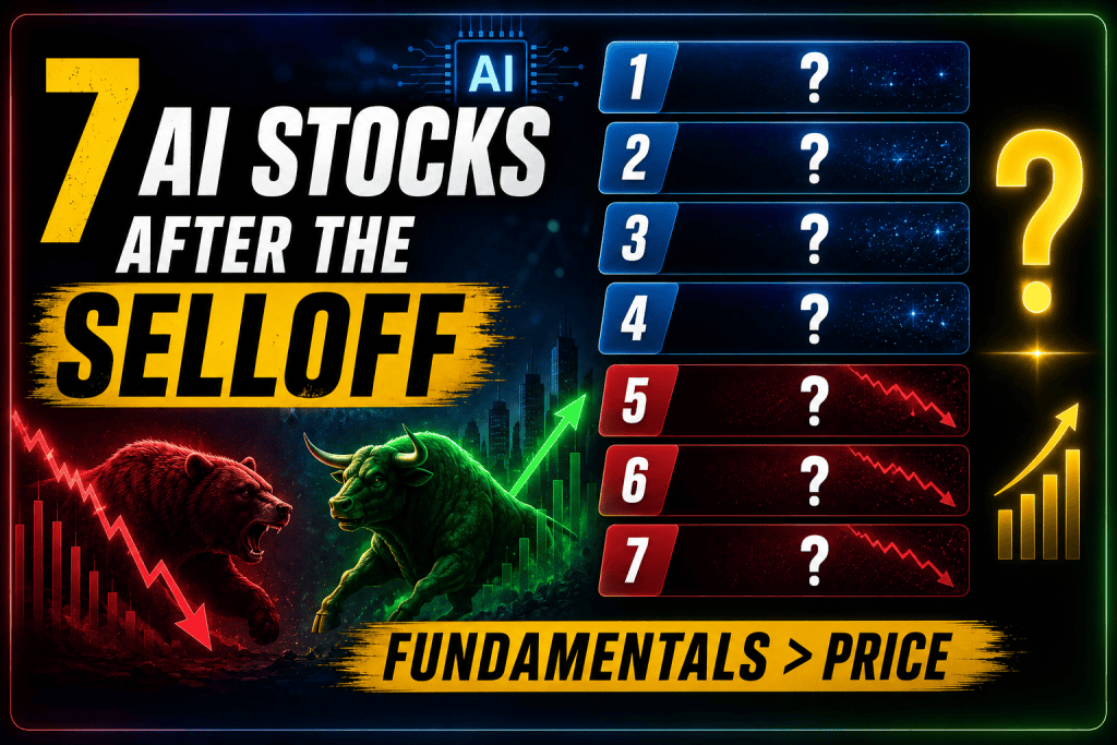 7 AI Stocks After the Selloff: Which One Has the Strongest Fundamentals?